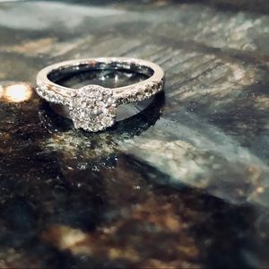 Zales 1/2 CT. T.W. Diamond Ring in 14K White Gold